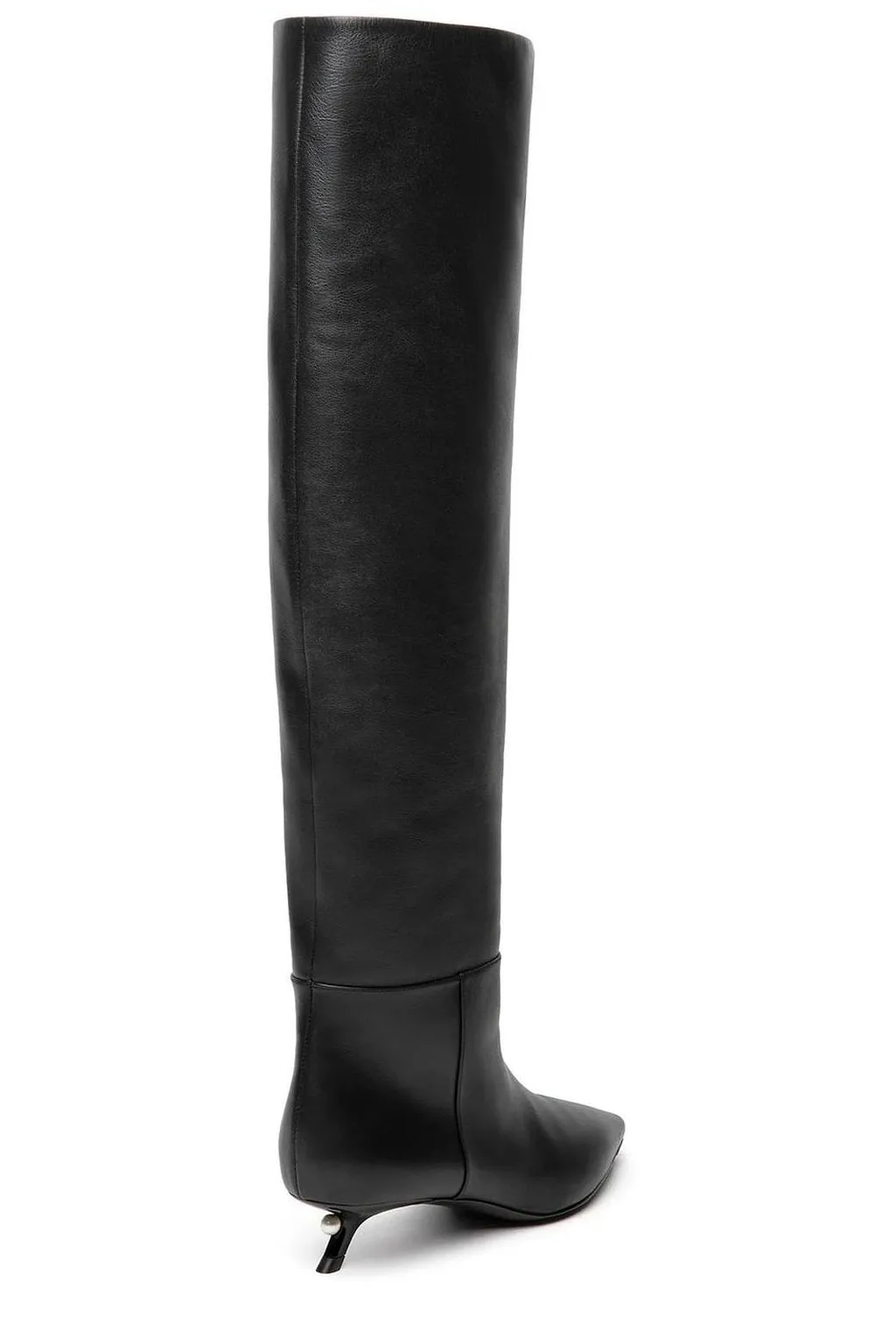 Aleví Milano Pearl Heel Pointed-Toe Boots