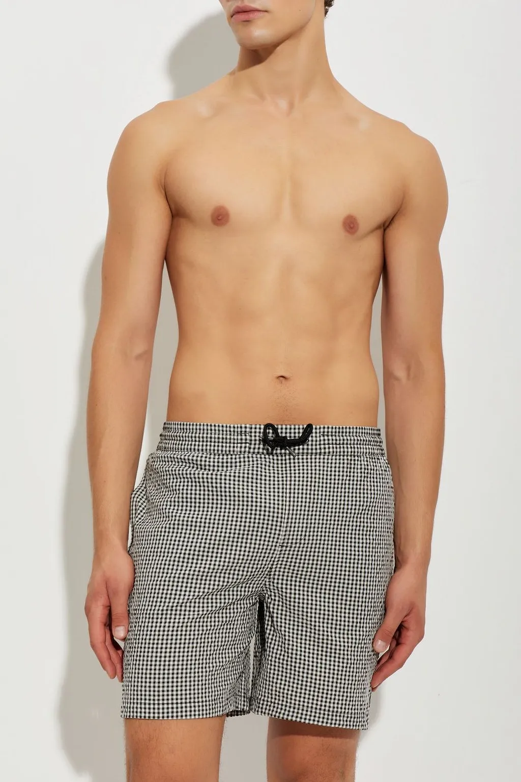 Allsaints Cruz Check Swim Shorts