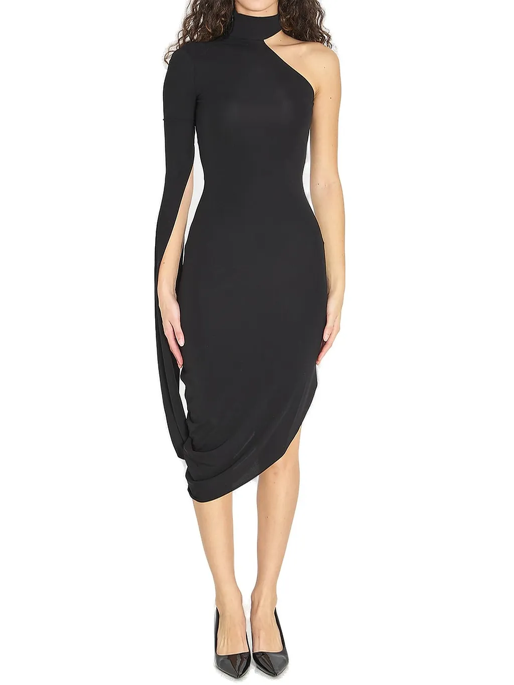 Alexander Wang Draped Midi Dress