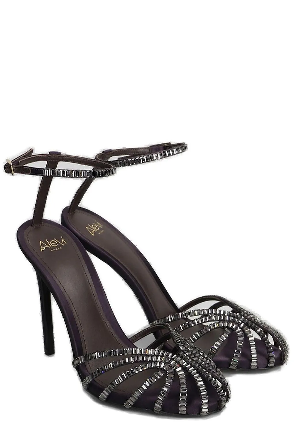 Aleví Milano Penelope Embellished Stiletto Sandals