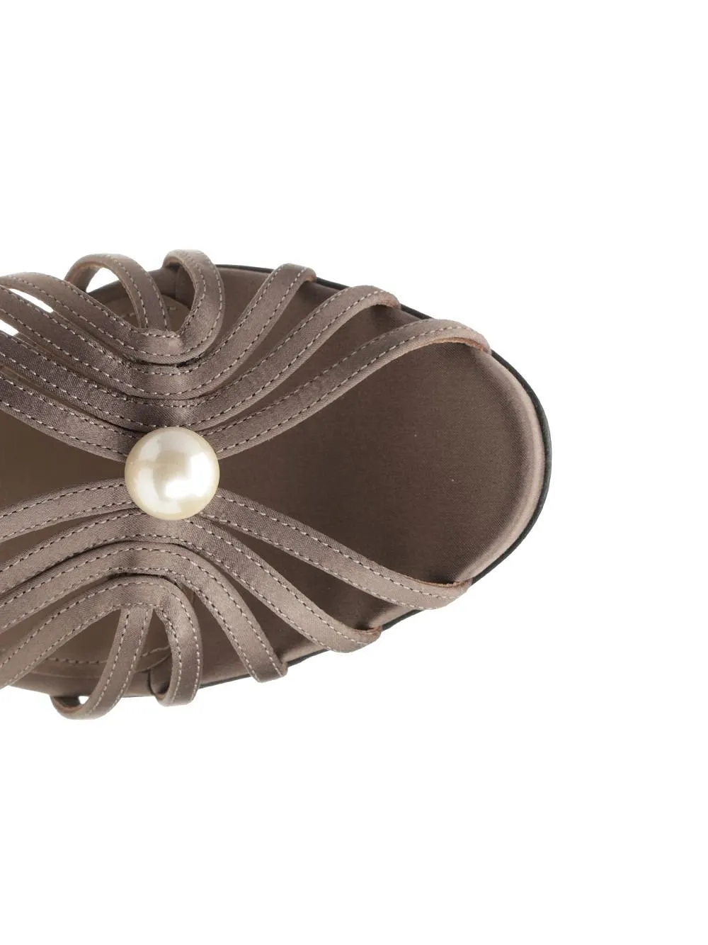 Alevi Milano Louise Pearl-Embellished Sandals