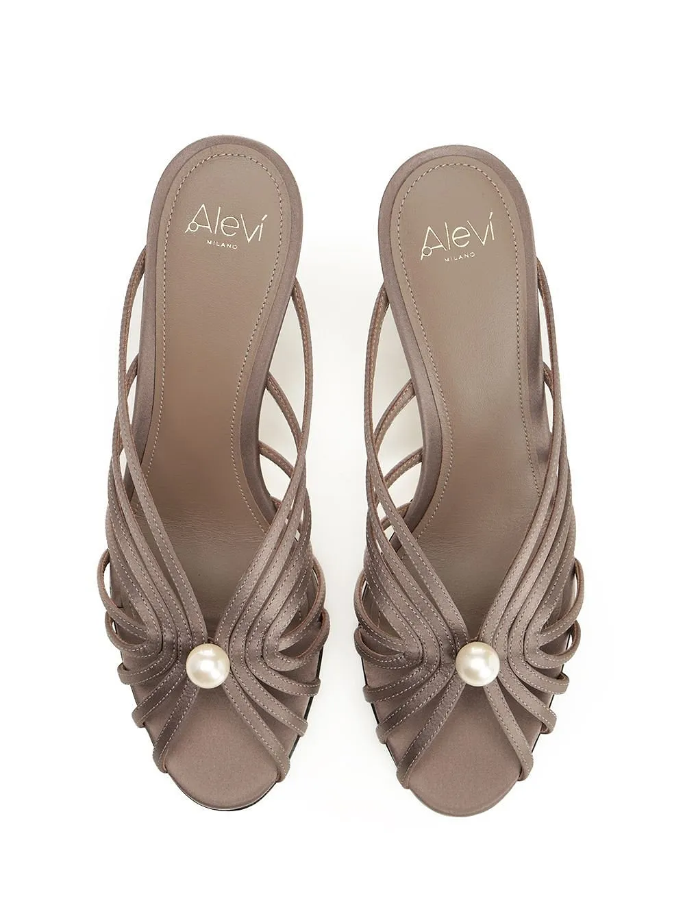 Alevi Milano Louise Pearl-Embellished Sandals