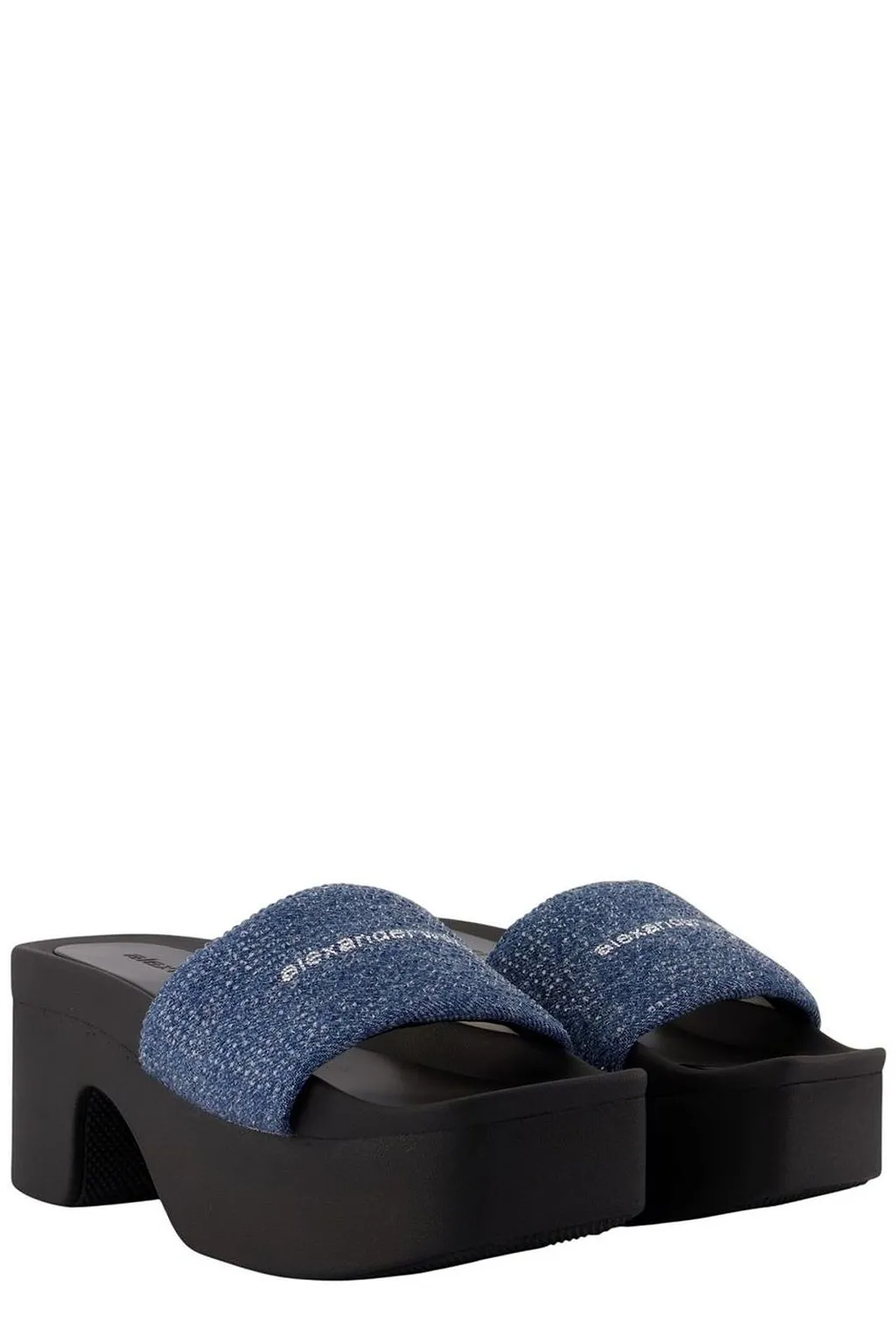 Alexander Wang Hotfix Platform Heeled Sandals