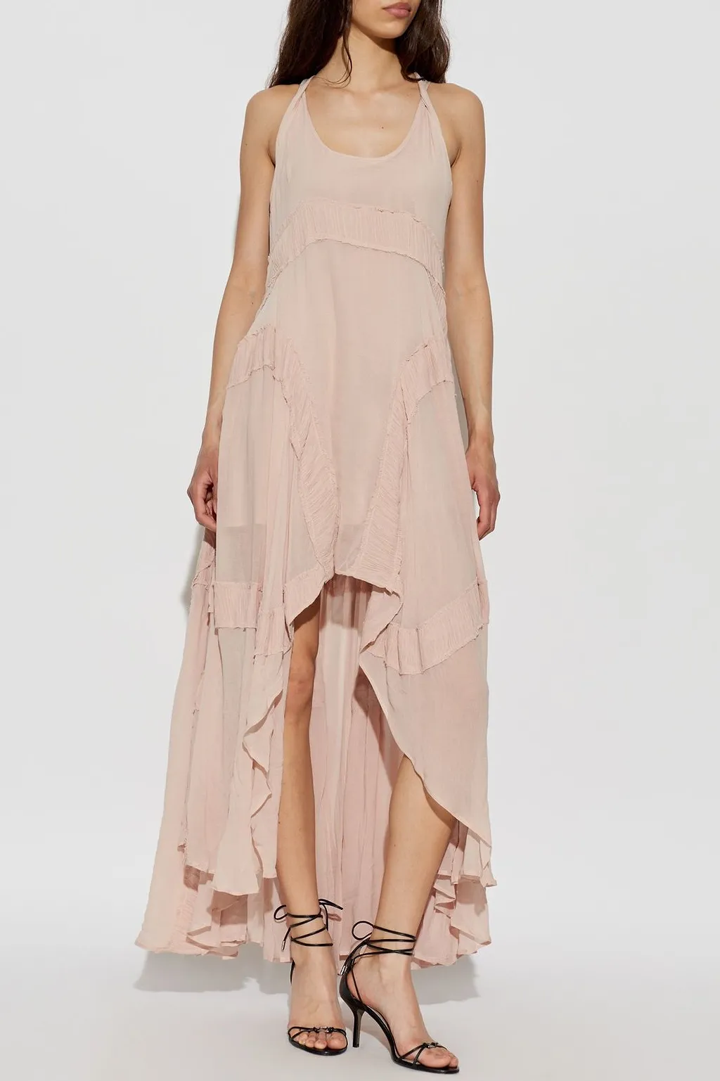 Allsaints Dorina Ruffled Maxi Dress