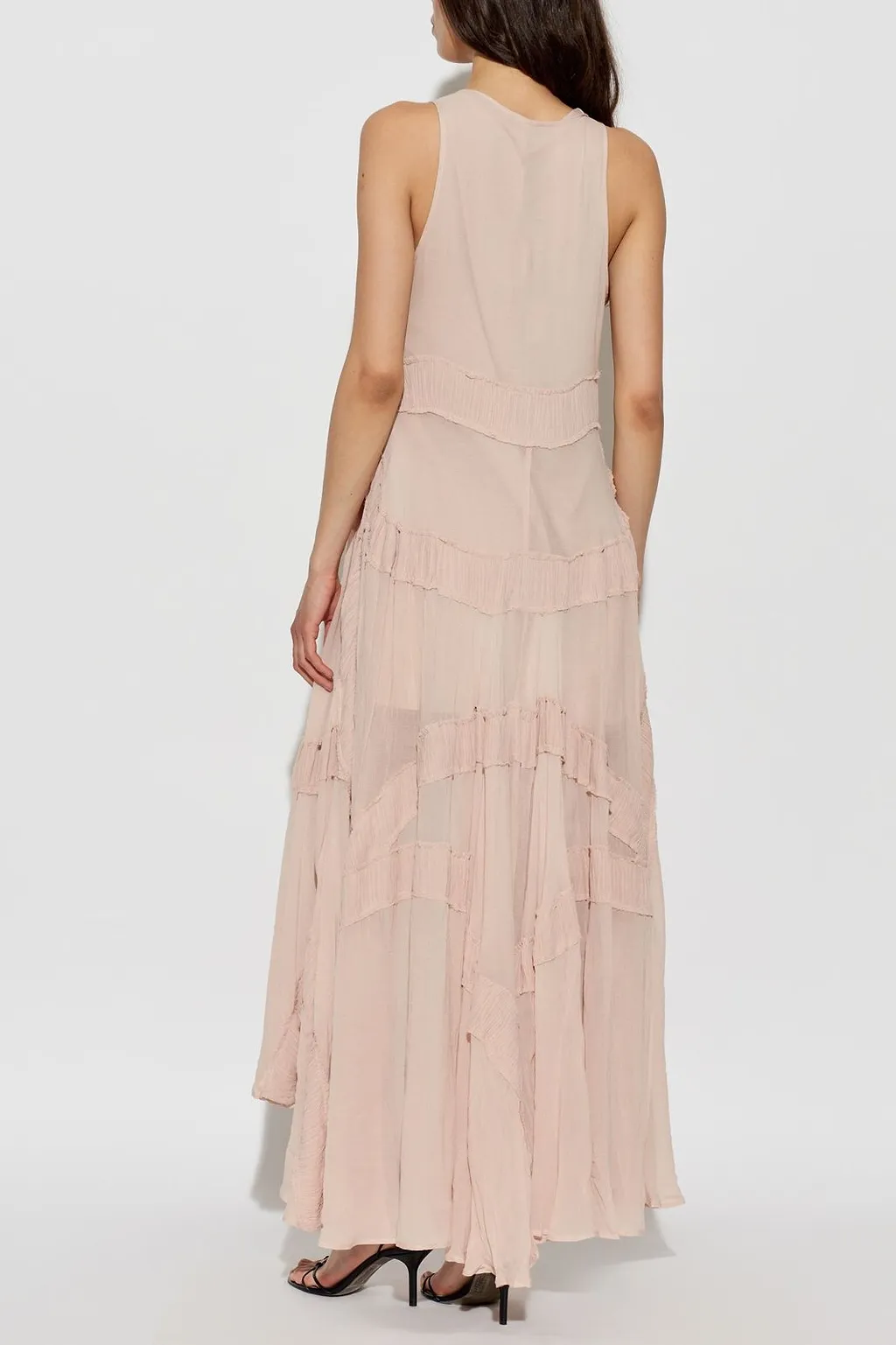 Allsaints Dorina Ruffled Maxi Dress