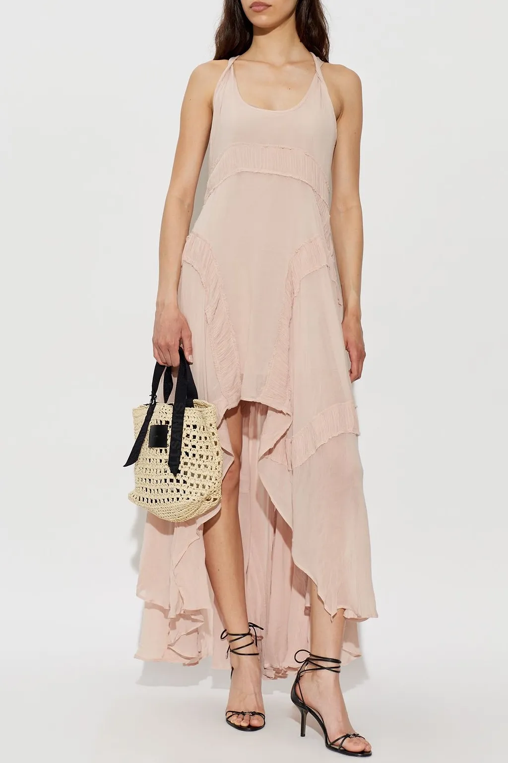 Allsaints Dorina Ruffled Maxi Dress