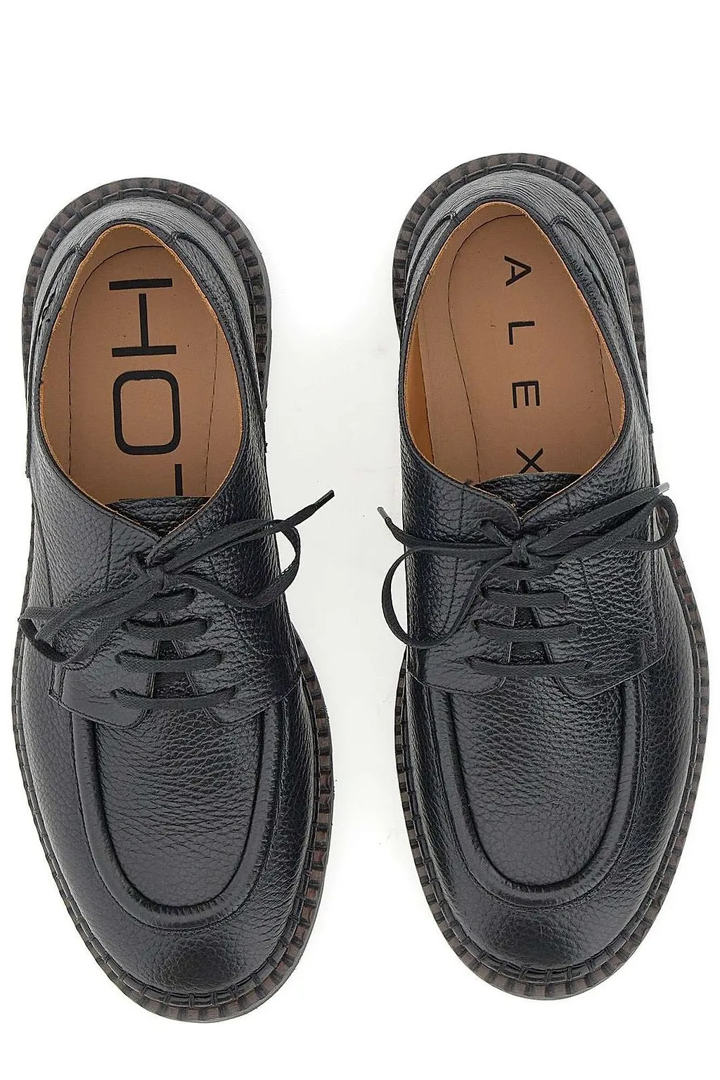 Alexander Hotto Hand-Stitched Lace-Up Shoes
