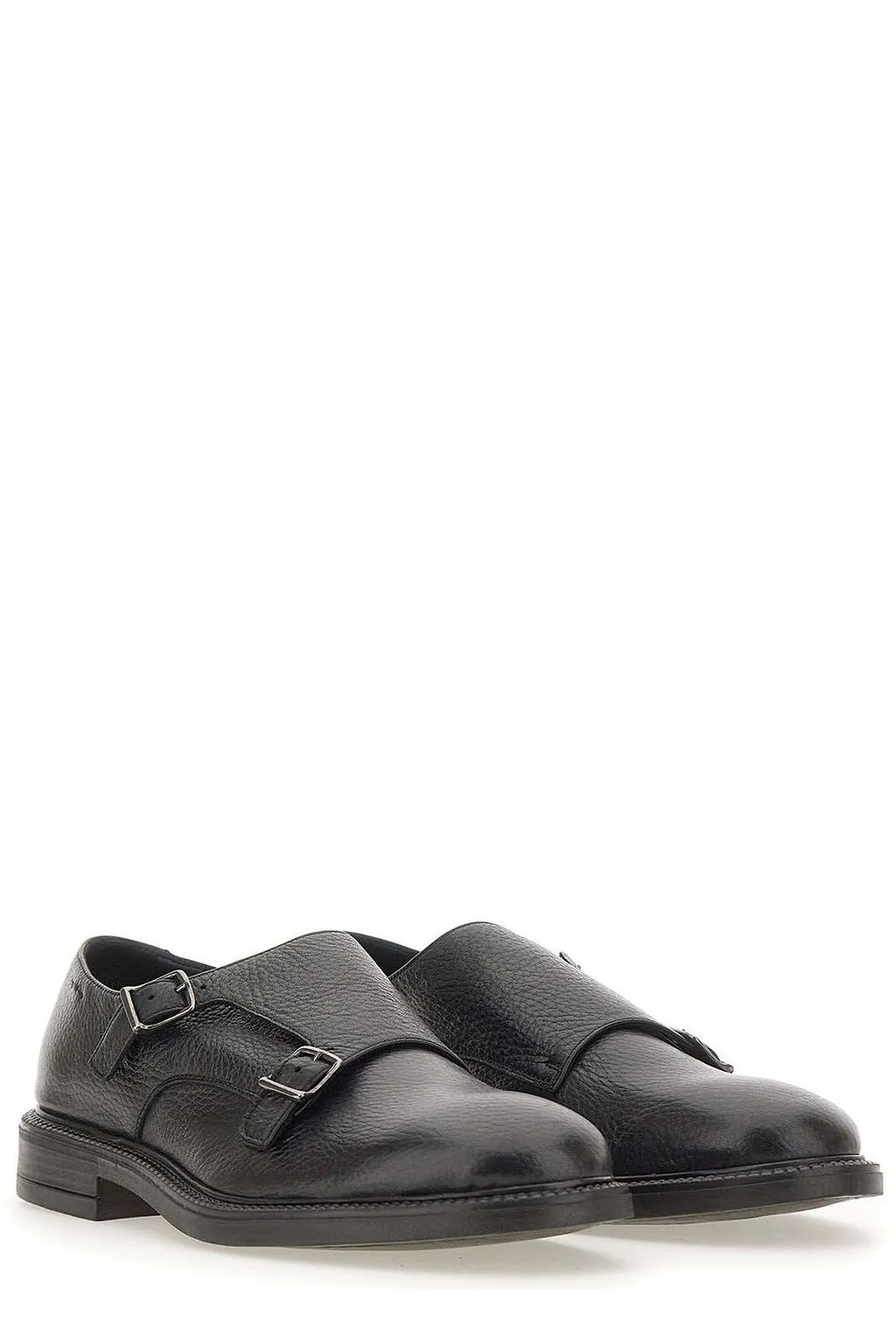 Alexander Hotto Montana Double-Buckle Shoes