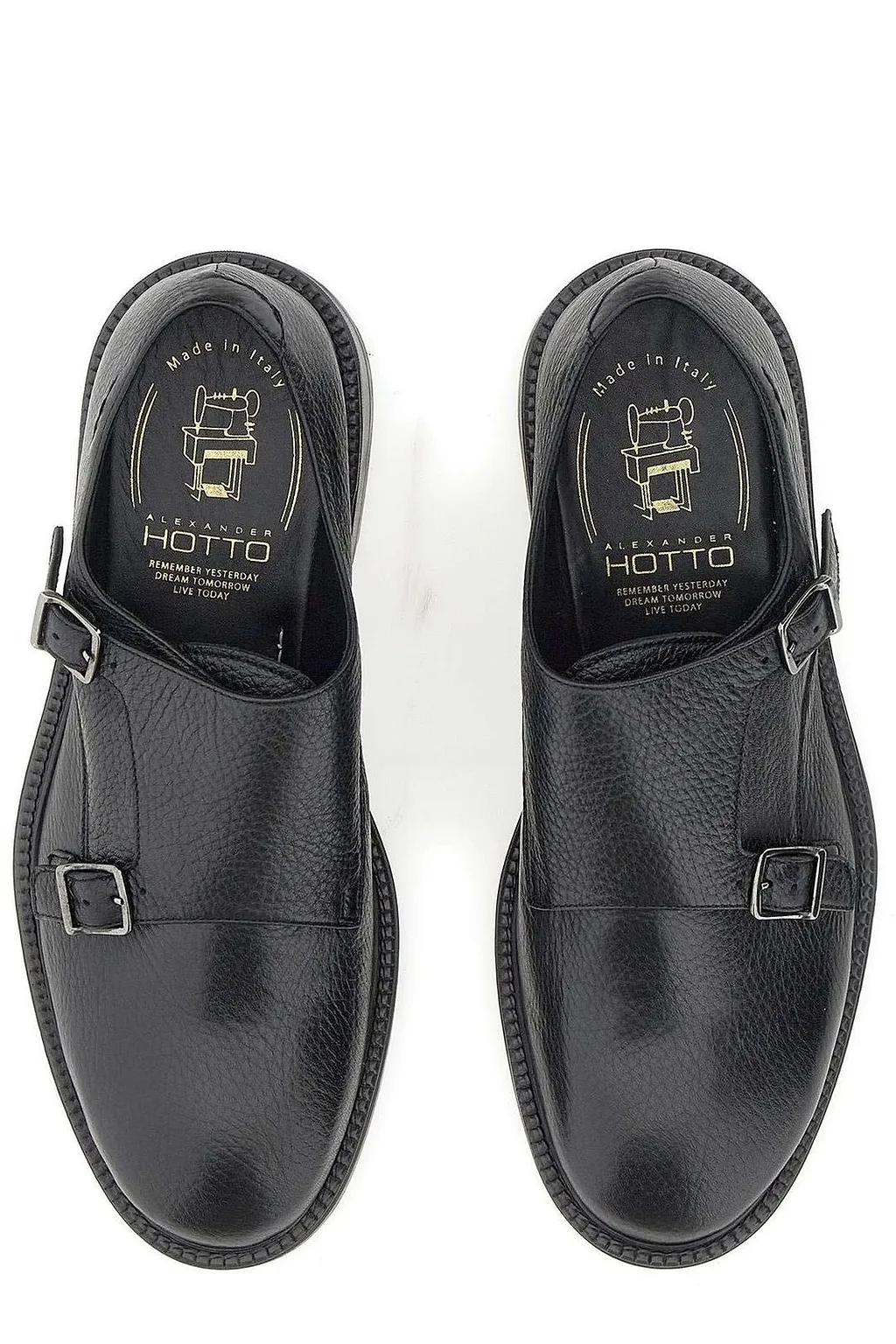 Alexander Hotto Montana Double-Buckle Shoes