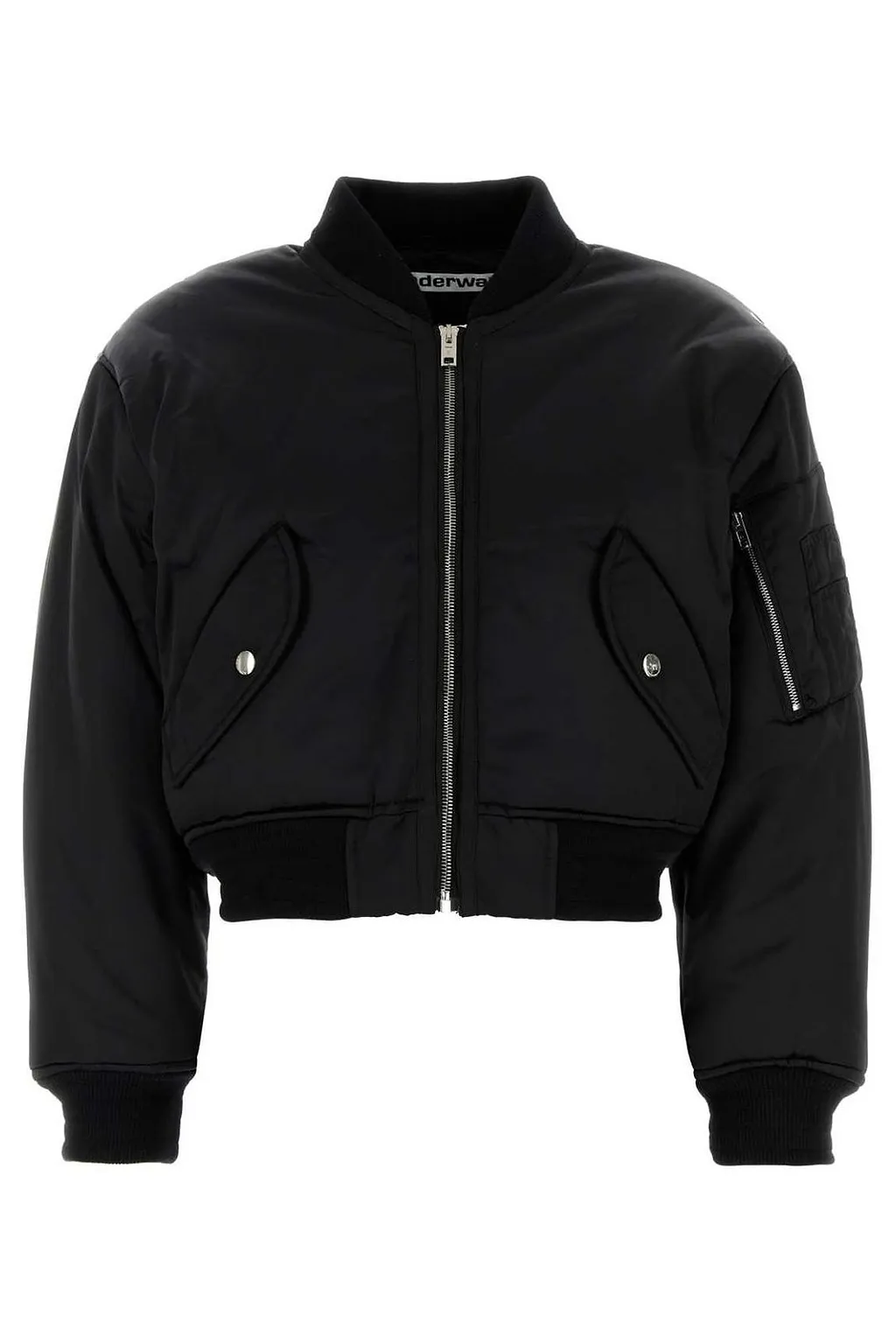 Alexander Wang Logo Embroidered Bomber Jacket