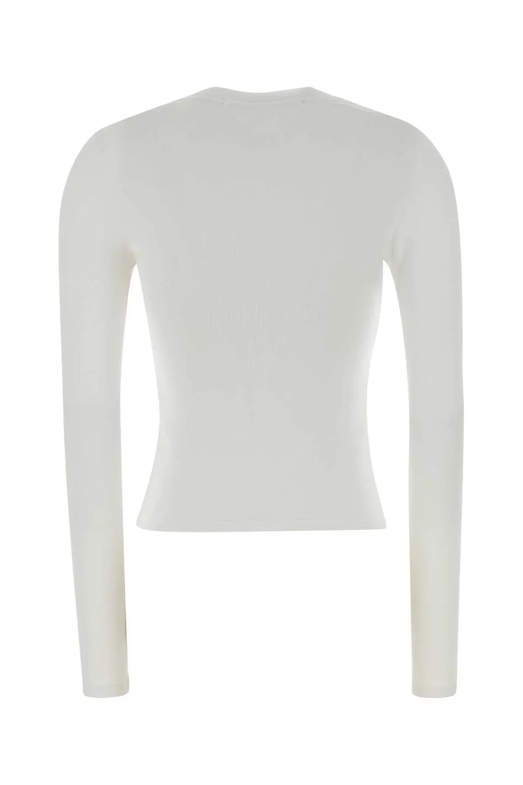 Alexander Wang Logo Fitted Long-Sleeve T-Shirt
