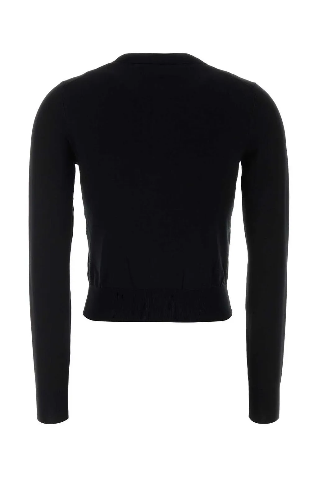 Alexander Wang Logo-Embellished Crewneck Cardigan