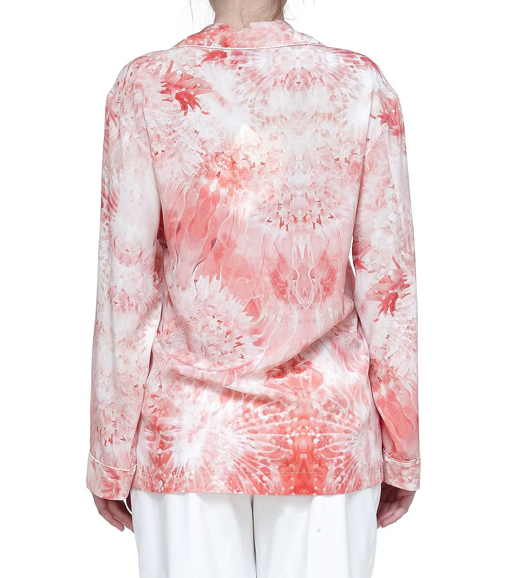 Alexander Mcqueen Abstract Printed Pajama Shirt