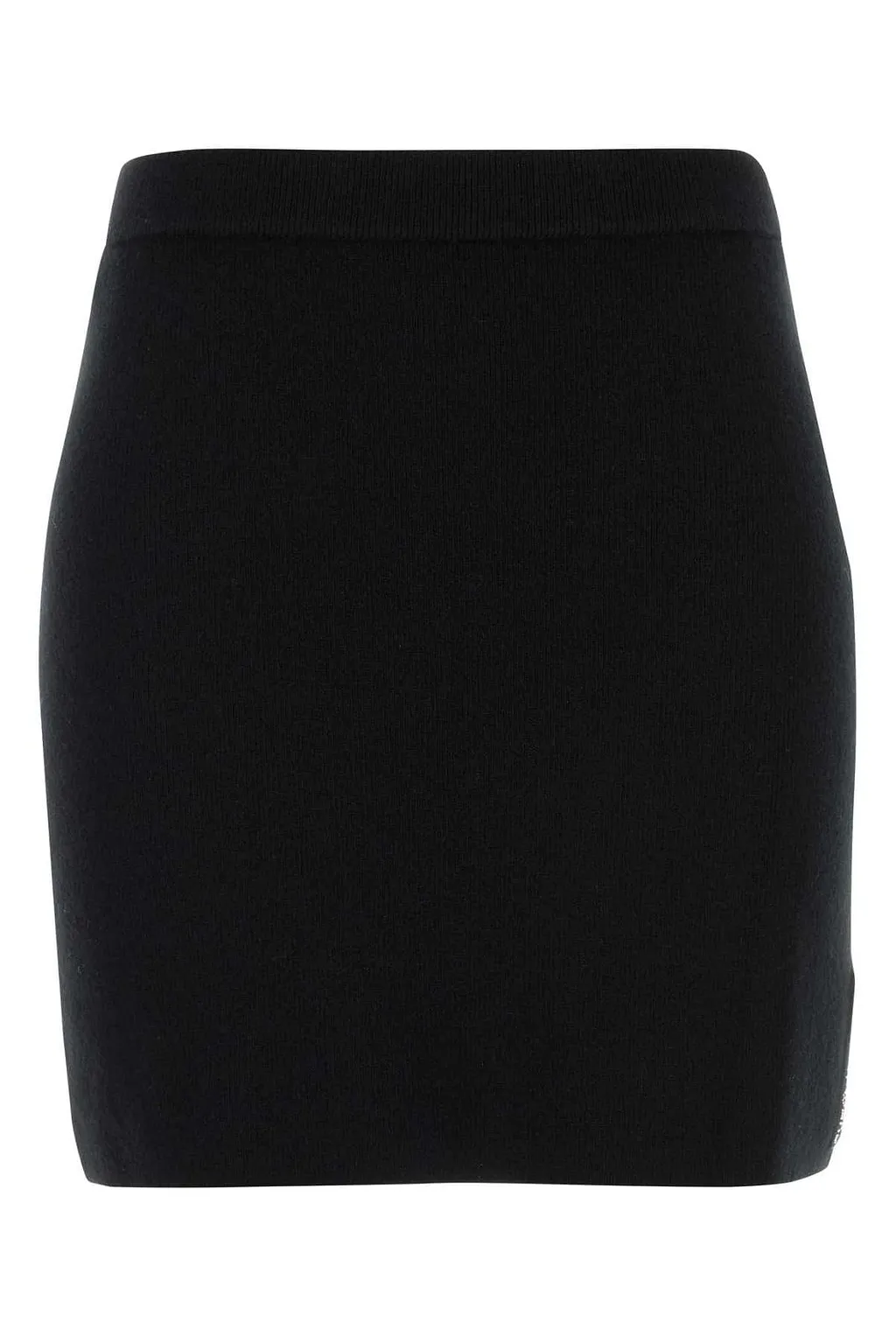Alexander Wang Logo-Patch Knitted Mini Skirt