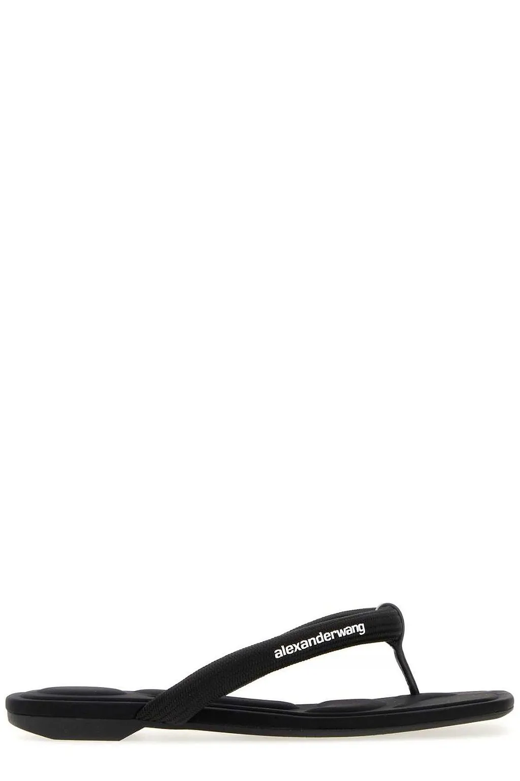 Alexander Wang Logo Printed Jenna Thong Slippers