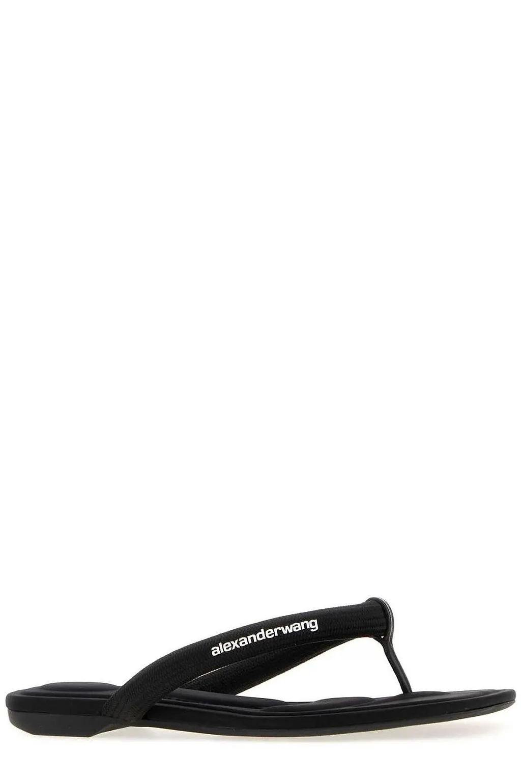 Alexander Wang Logo Printed Jenna Thong Slippers