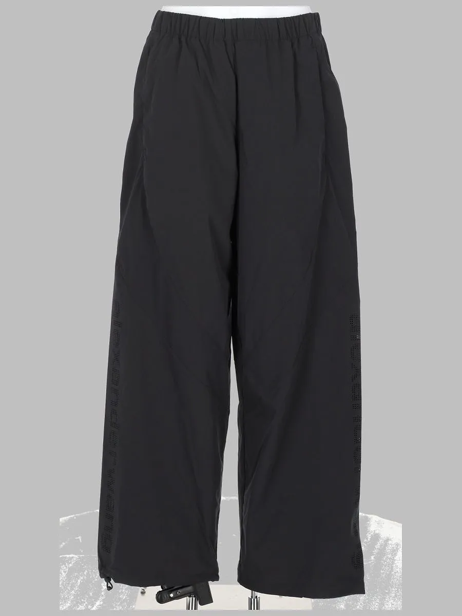 Alexander Wang Logo Wide-Leg Track Pants