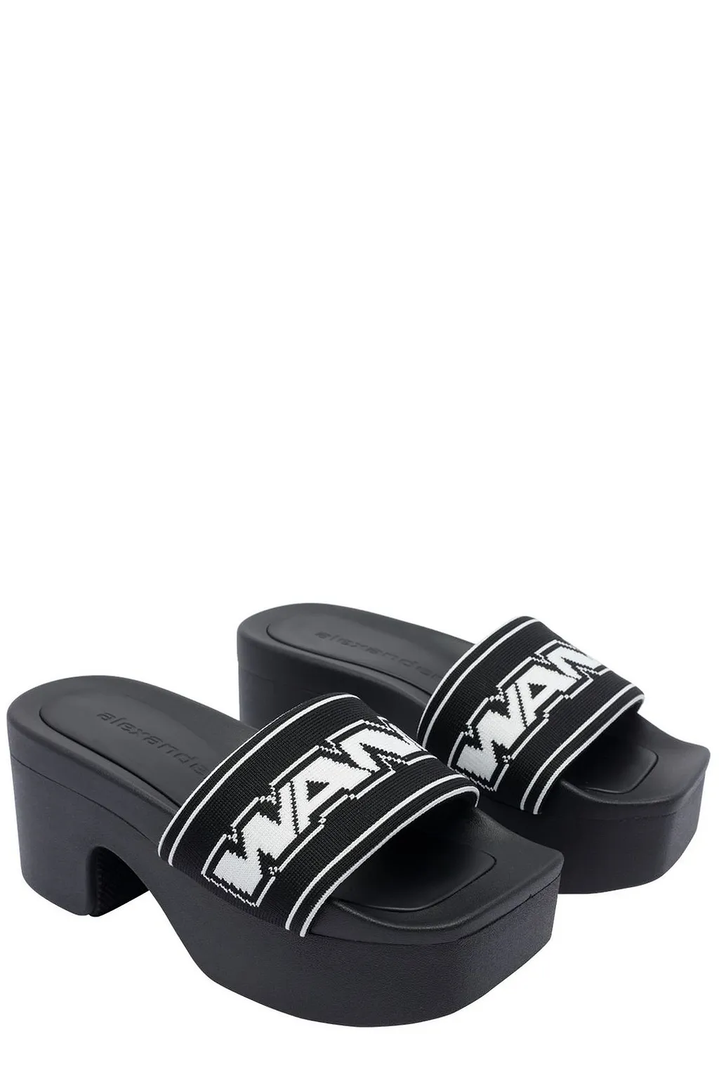 Alexander Wang Logo Strap Platform Sandals
