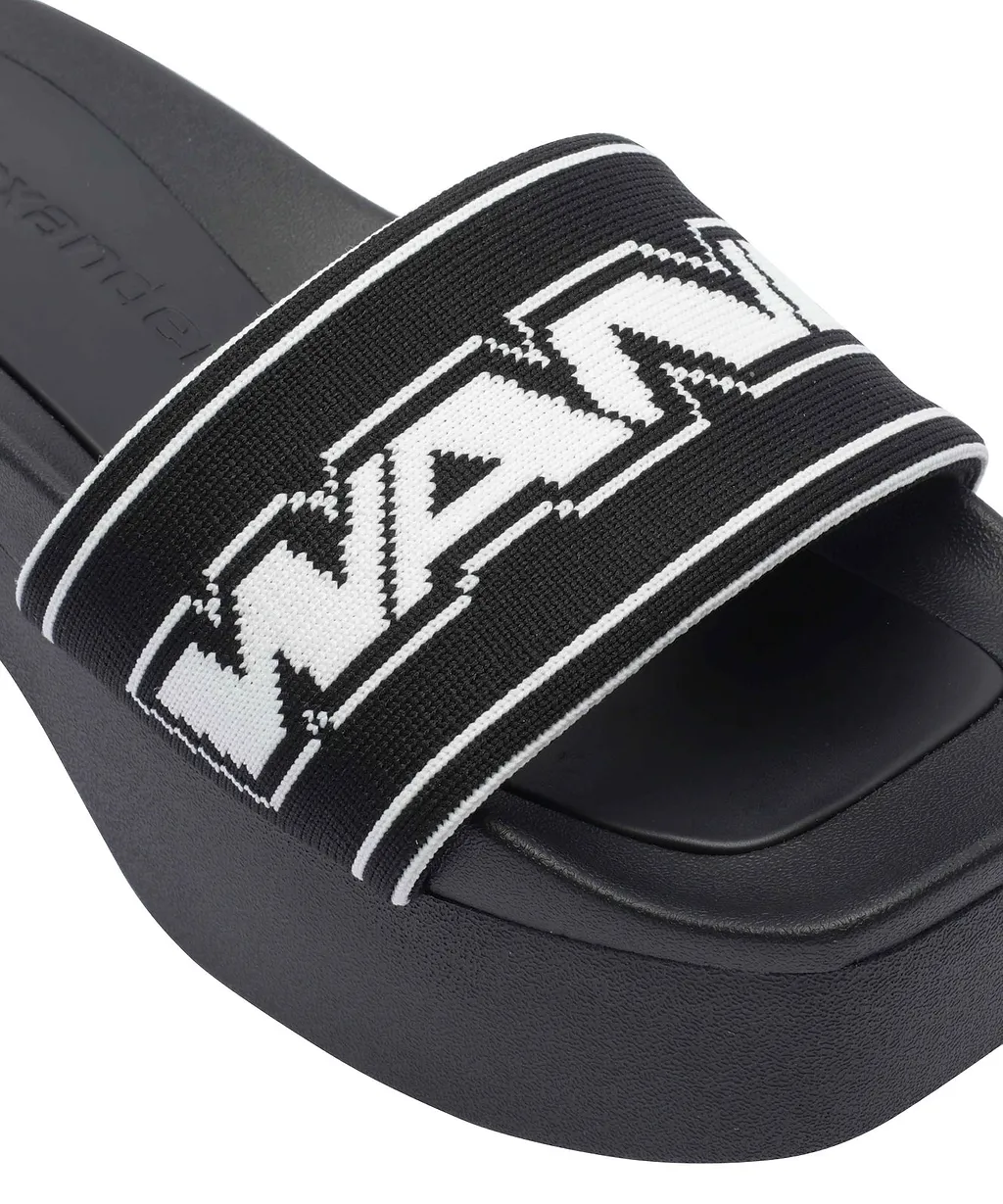 Alexander Wang Logo Strap Platform Sandals