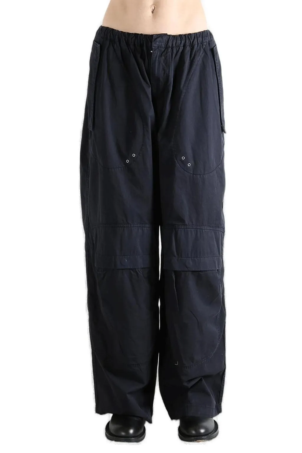 Alexander Wang Mid-Rise Drawstring Cargo Pants