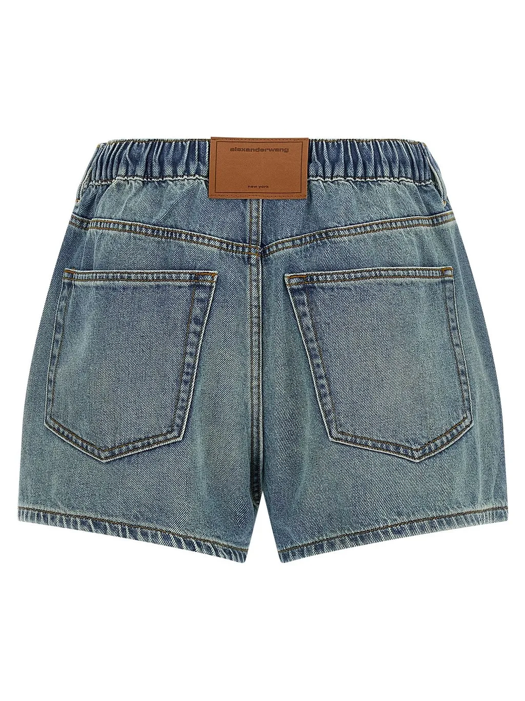 Alexander Wang Marathon Crystal-Drawcord Shorts