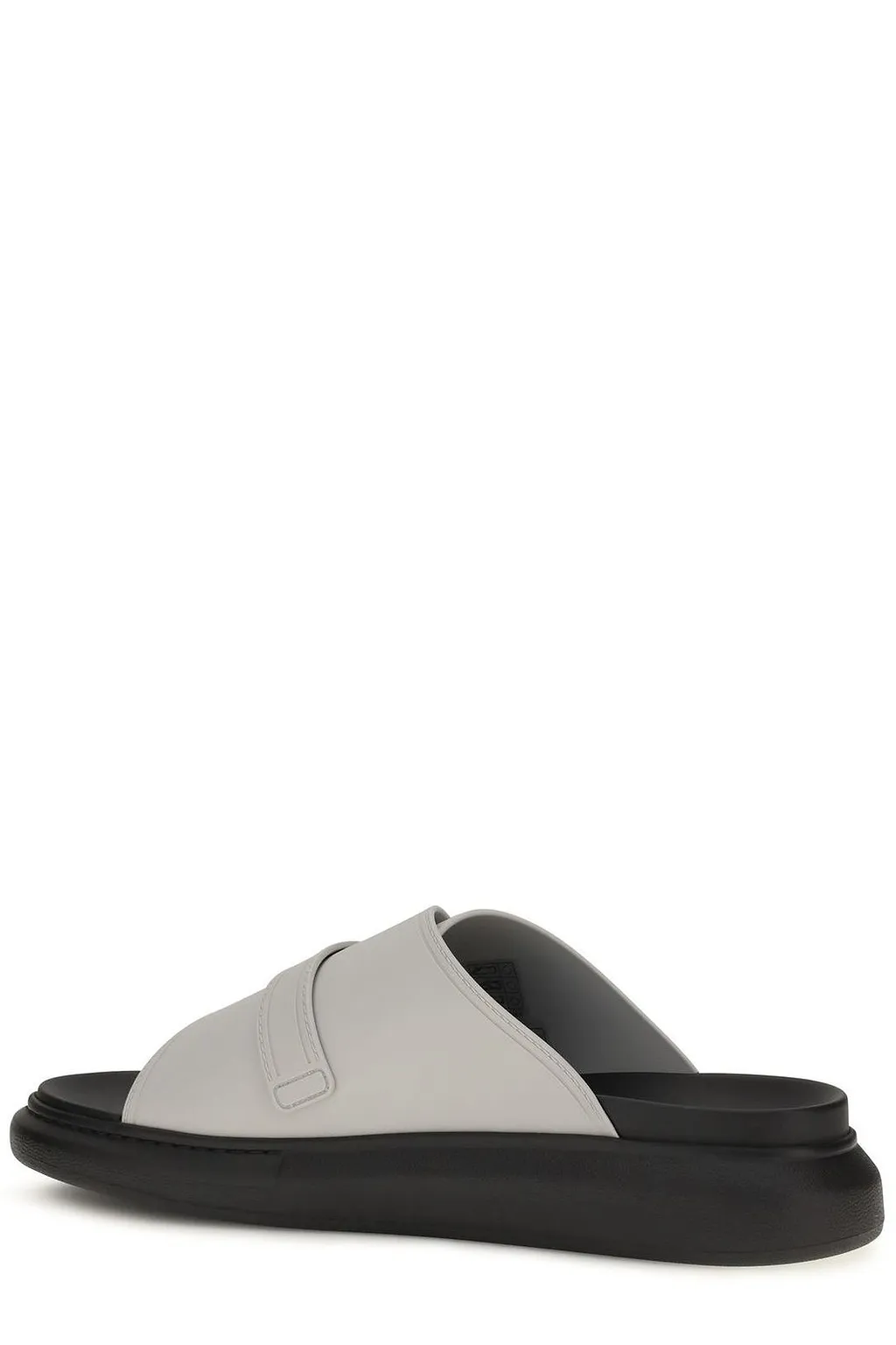 Alexander Mcqueen Buckle Platform Slides