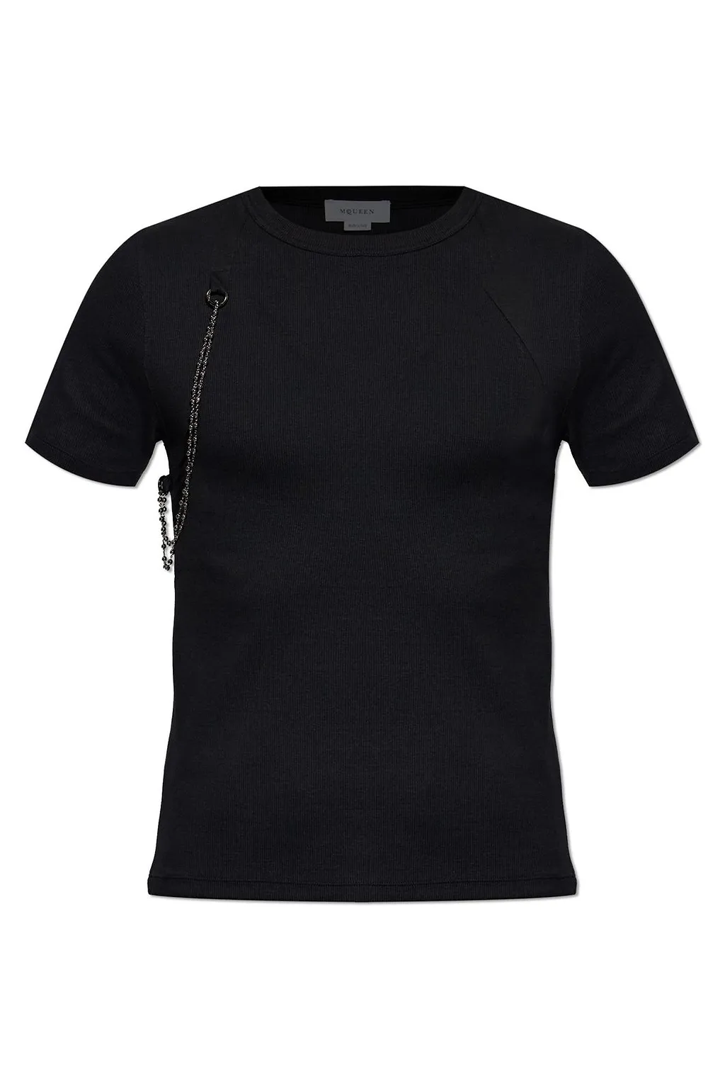 Alexander Mcqueen Chain Detail T-Shirt