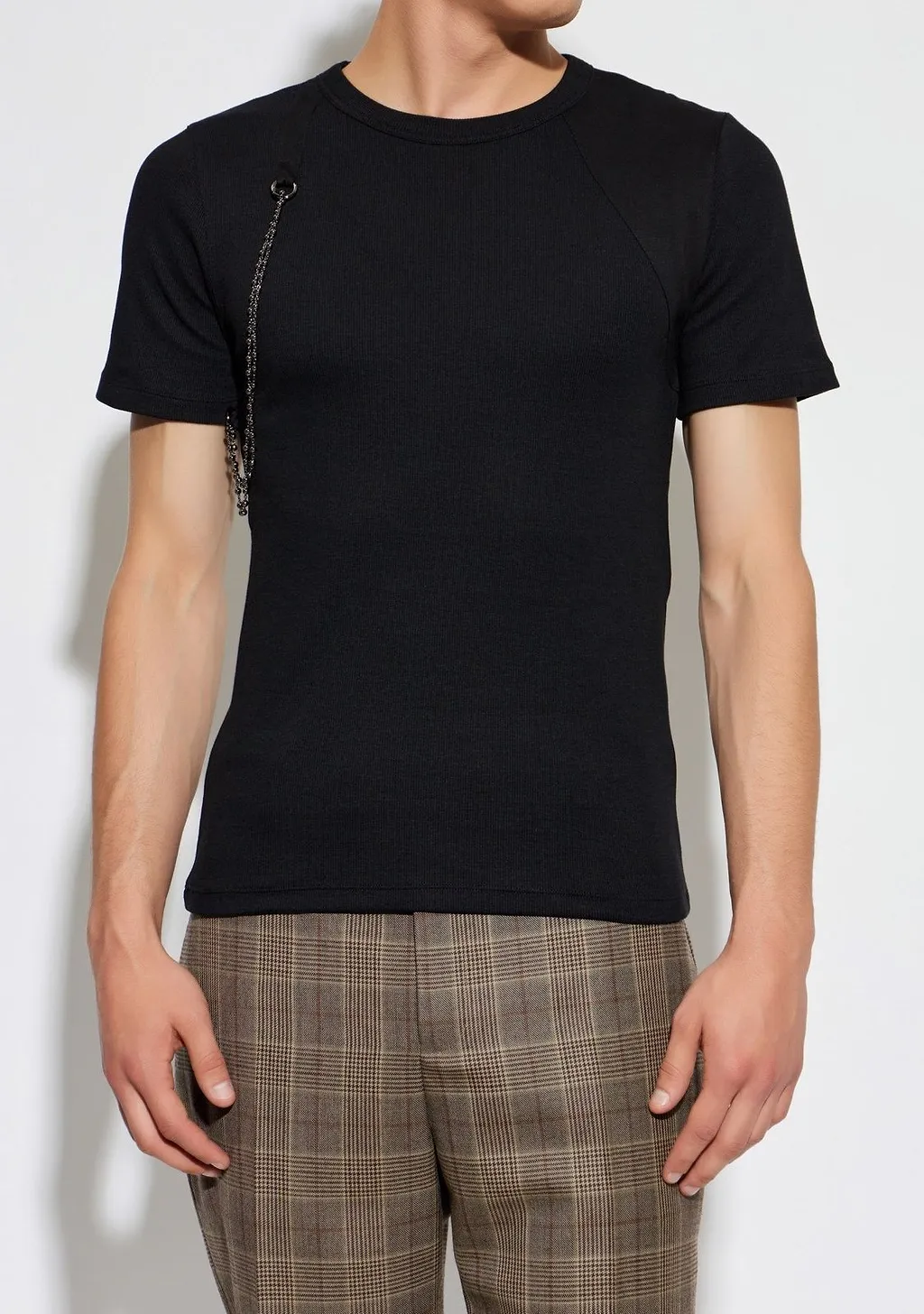 Alexander Mcqueen Chain Detail T-Shirt