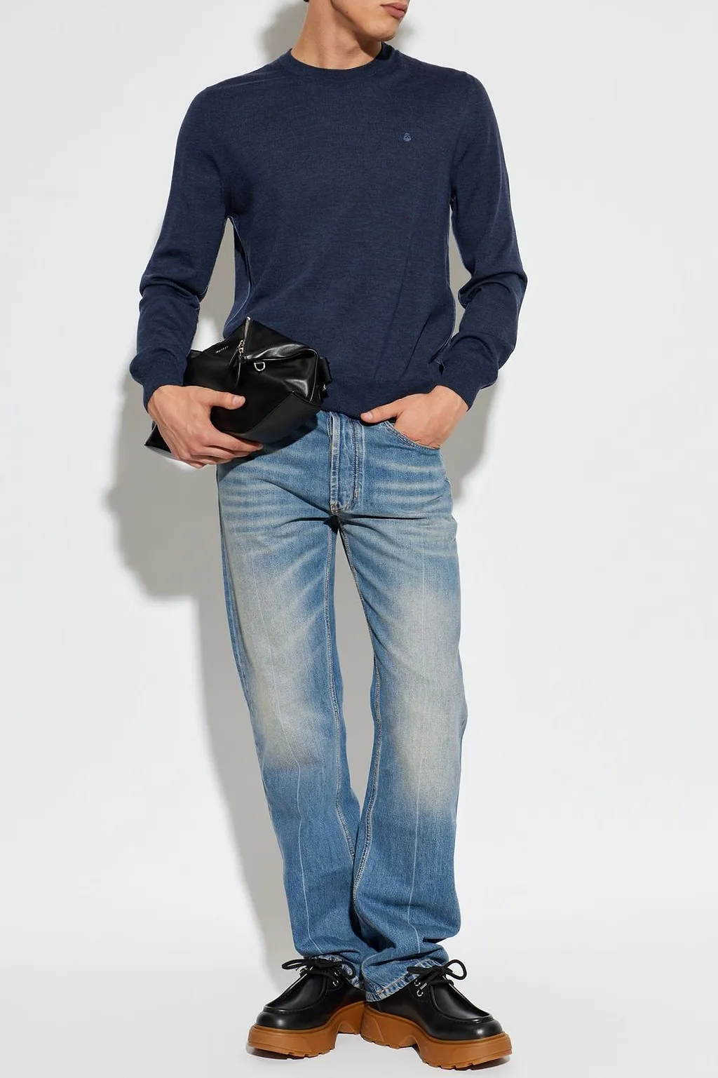 Alexander Mcqueen Crewneck Knitted Sweater
