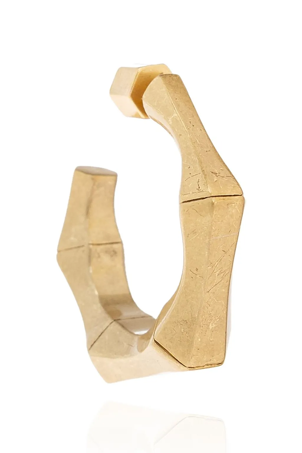 Allsaints Faceted Hoop Earrings