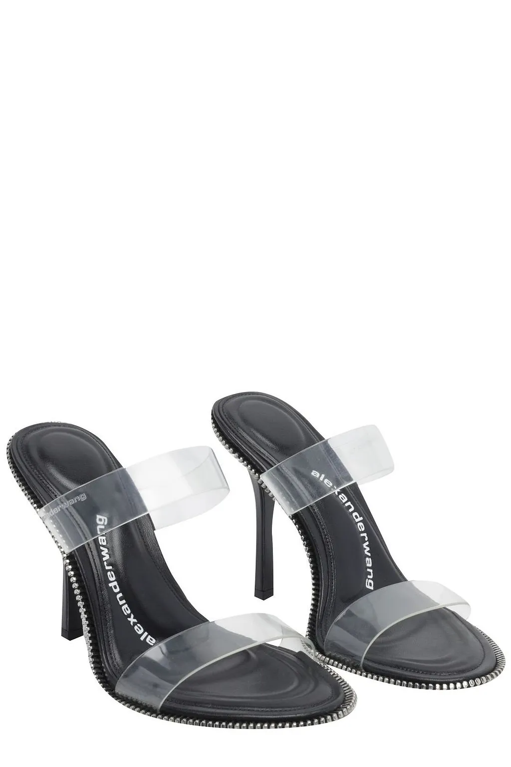 Alexander Wang Nova Double Strap Heeled Sandals