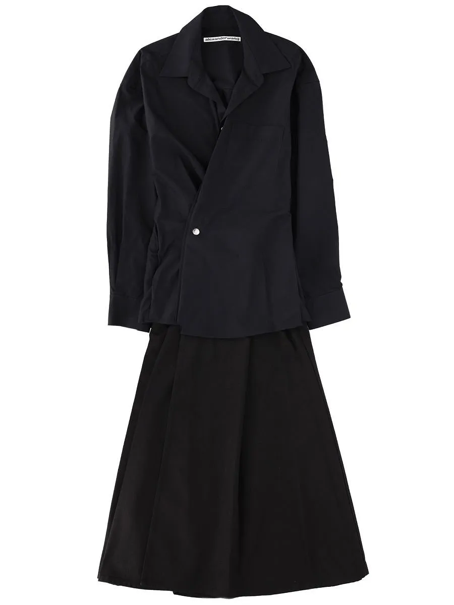 Alexander Wang Pre-Styled Wrapped Mini Dress