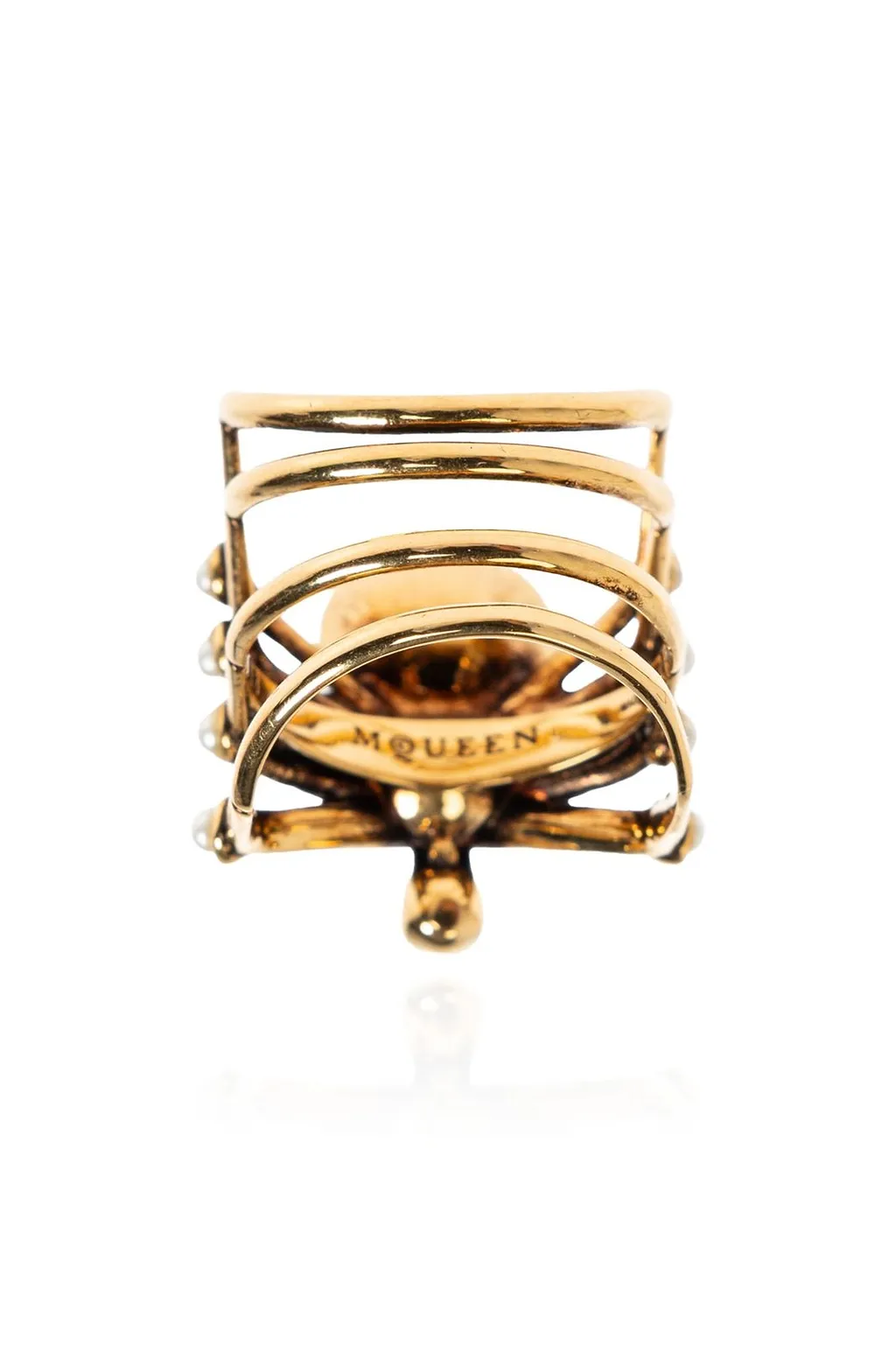 Alexander Mcqueen Spider Embellished Ring