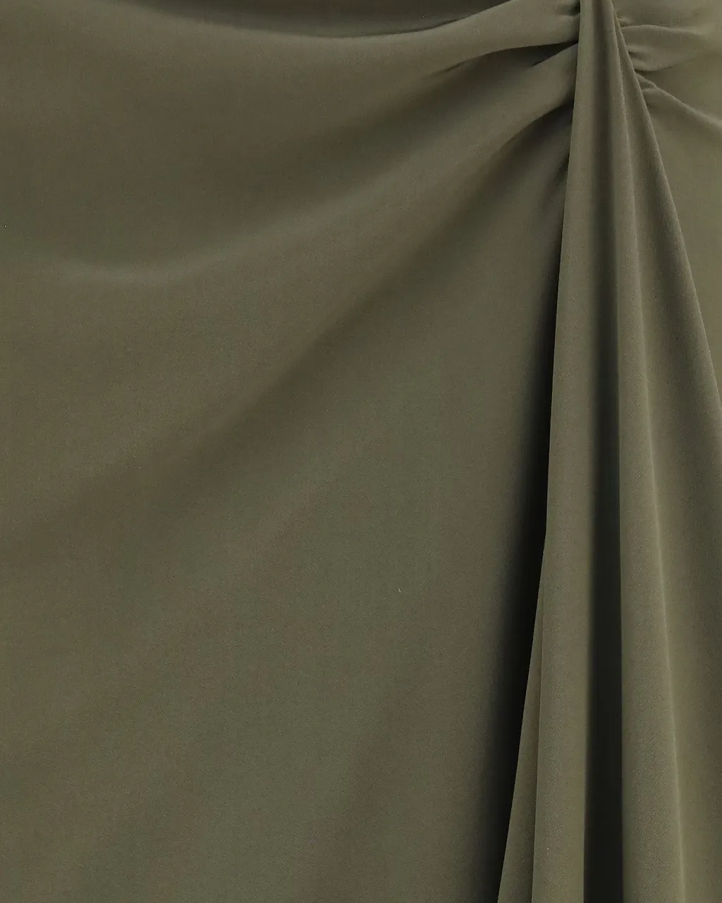 Alexander Mcqueen Draped Asymmetric Maxi Skirt