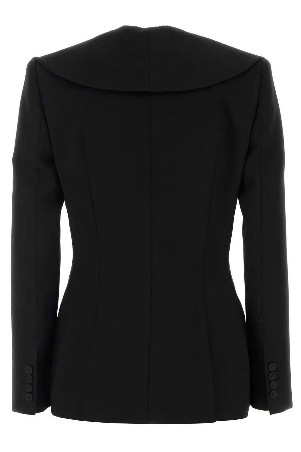 Alexander Mcqueen Draped Lapel Blazer