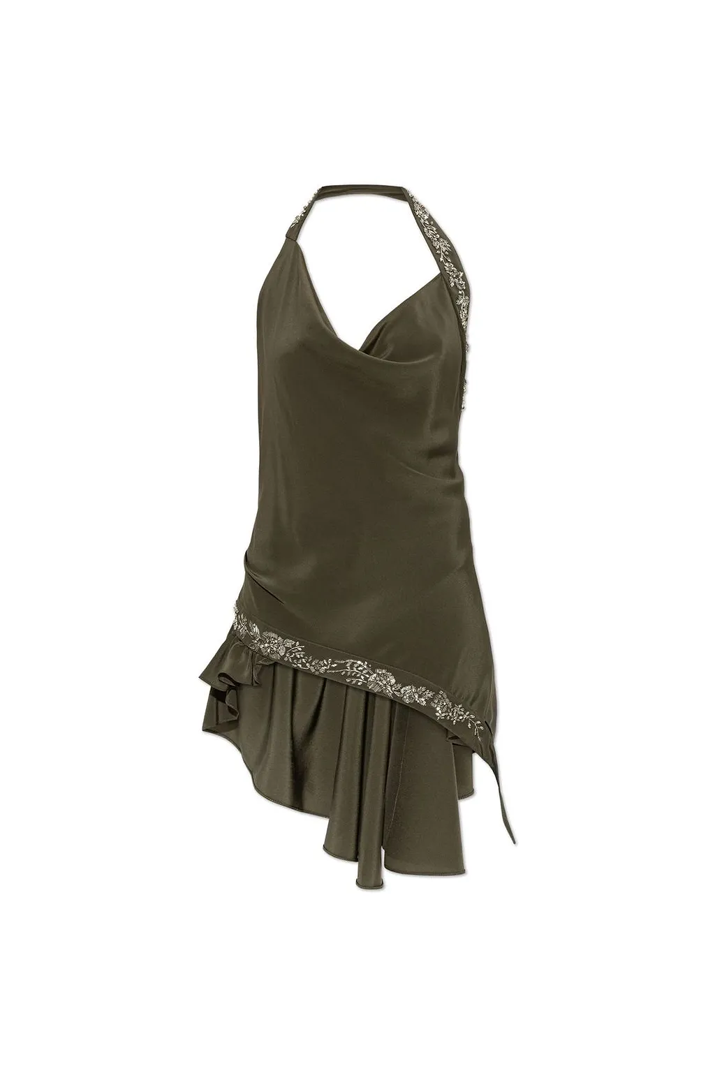 Alexander Mcqueen Embellished Asymmetric Top