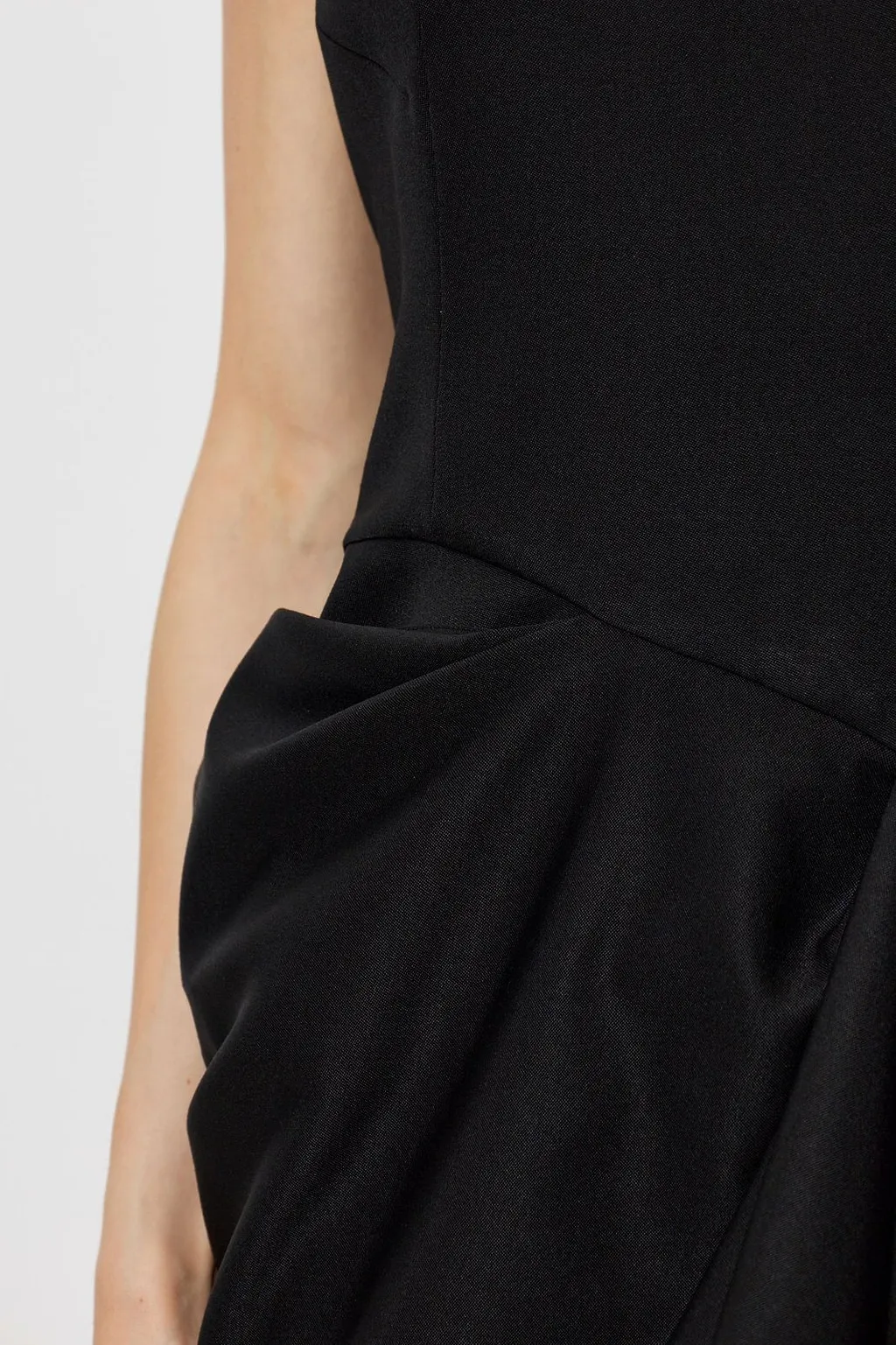 Alexander Mcqueen Draped Mini Dress