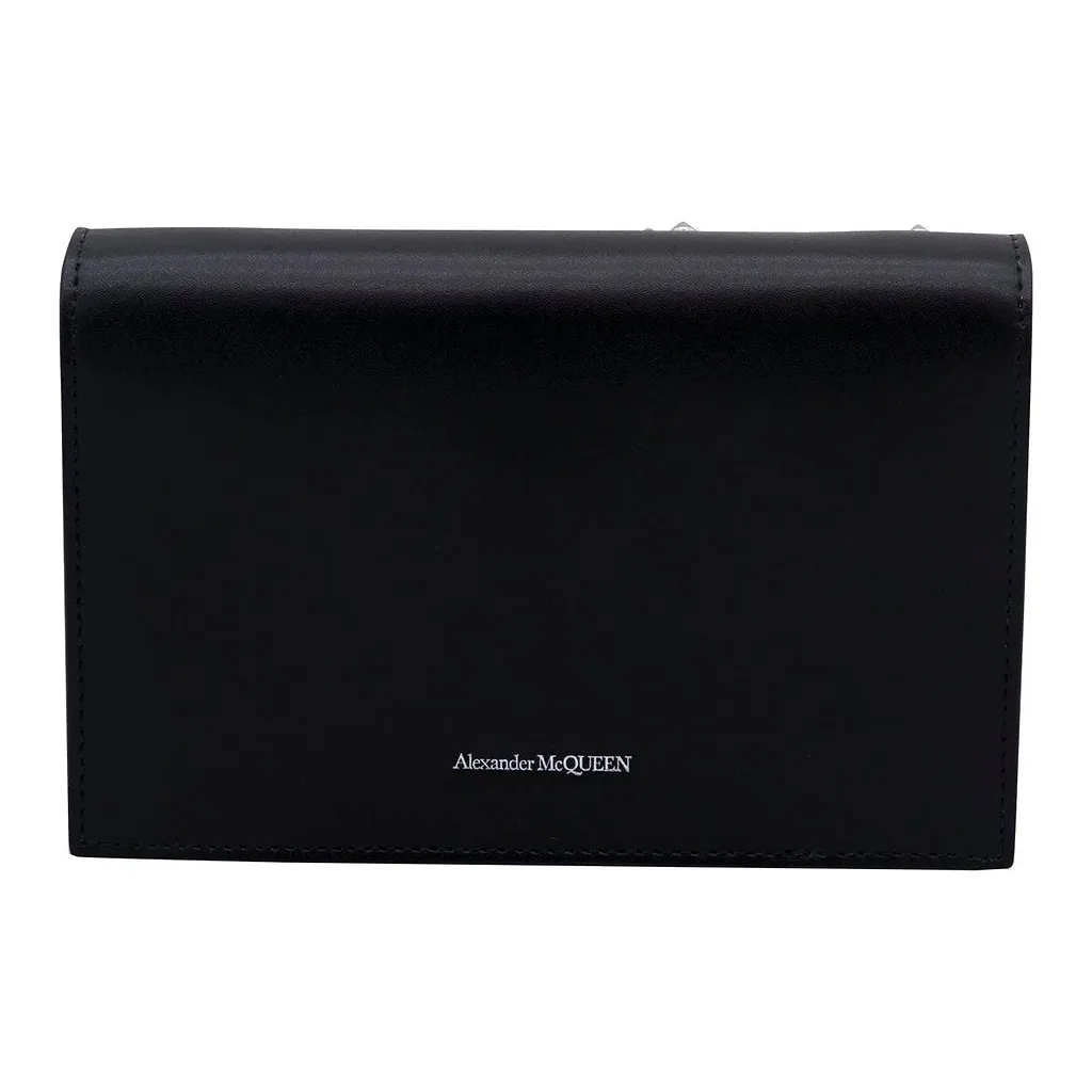 Alexander Mcqueen Embellished Skull Motif Crossbody Bag