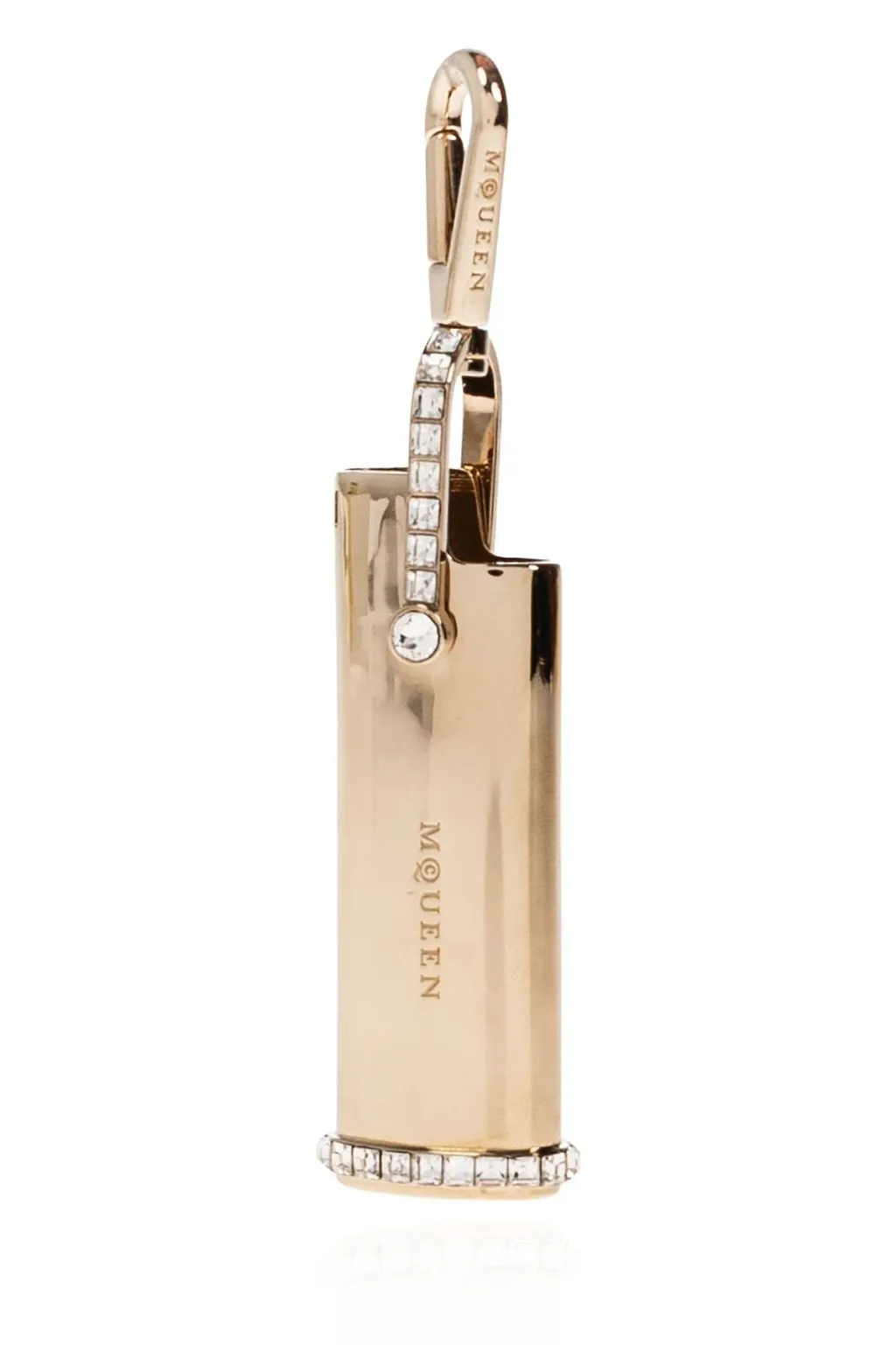 Alexander Mcqueen Embellished Lighter Case Bag Charm