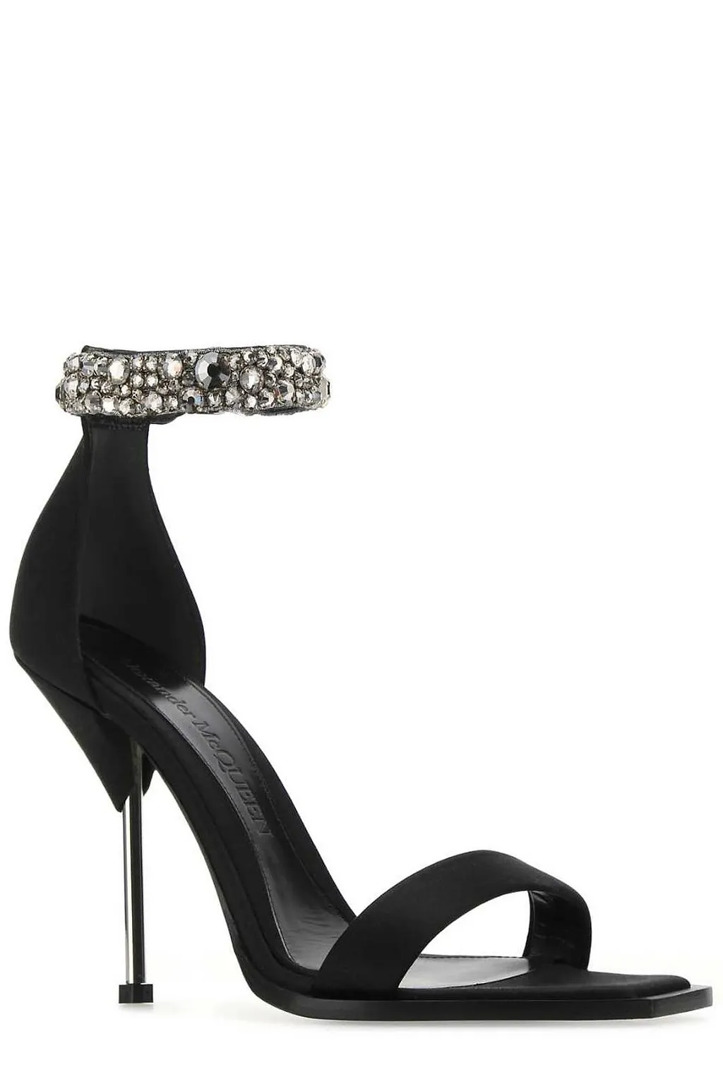 Alexander Mcqueen Embellished Open Toe Sandals