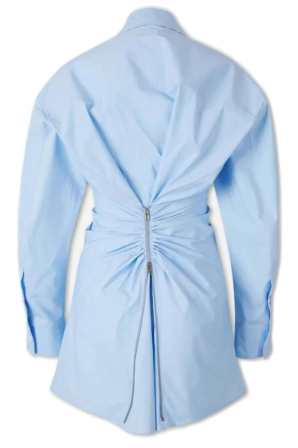 Alexander Wang Stretch Zip Shirt Dress
