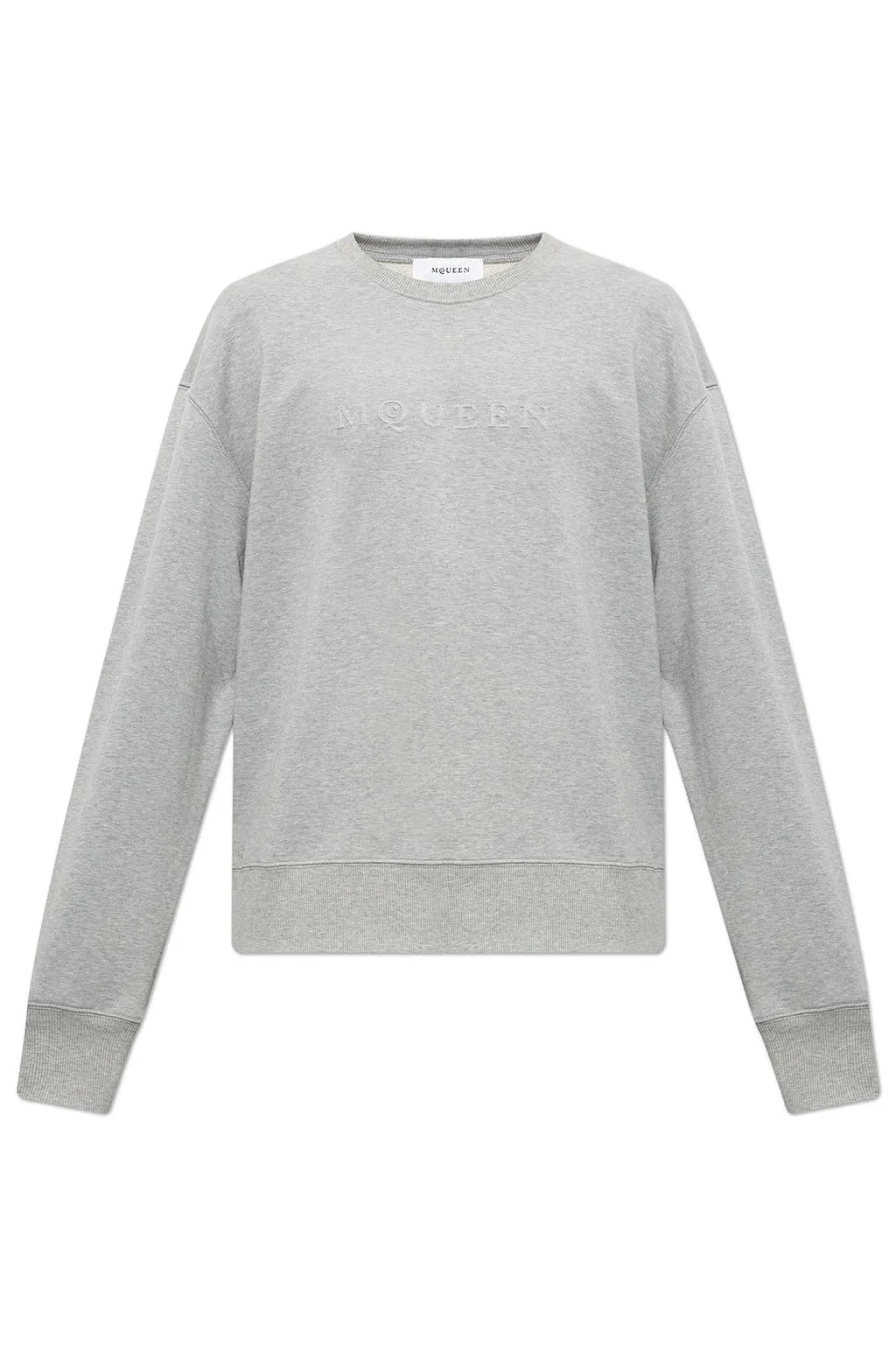 Alexander Mcqueen Embossed Logo Sweatshirt
