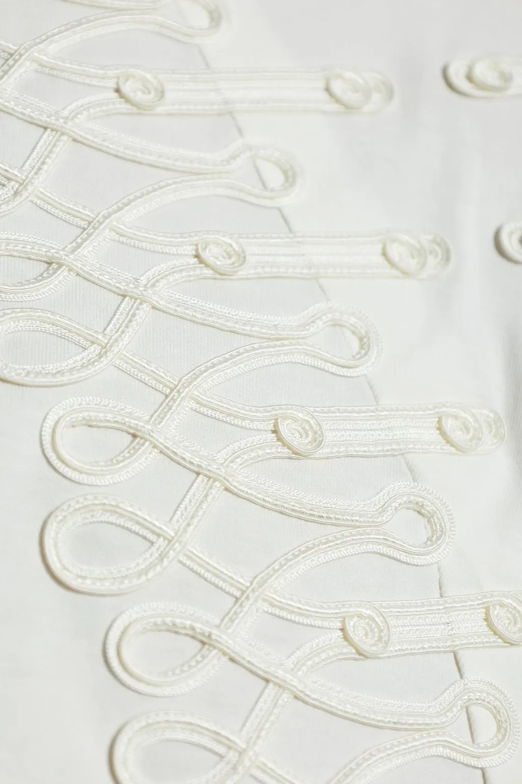 Alexander Mcqueen Embroidered Asymmetric Top