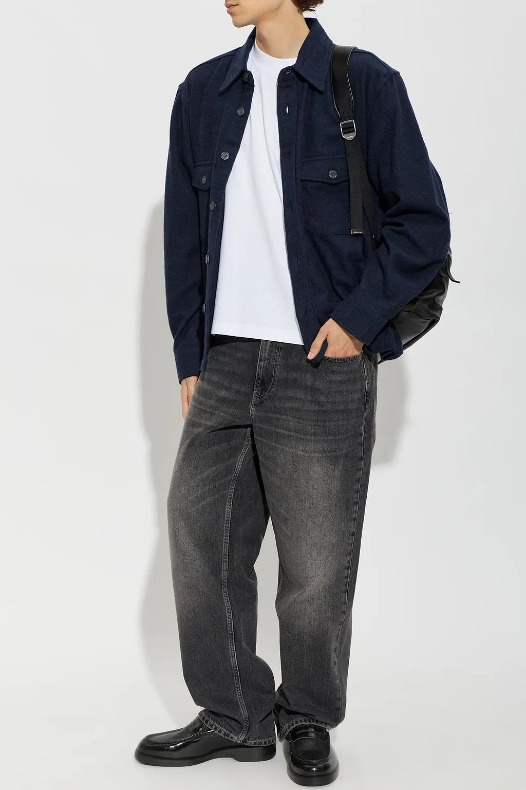 Allsaints Haiku Utility Pocket Shirt