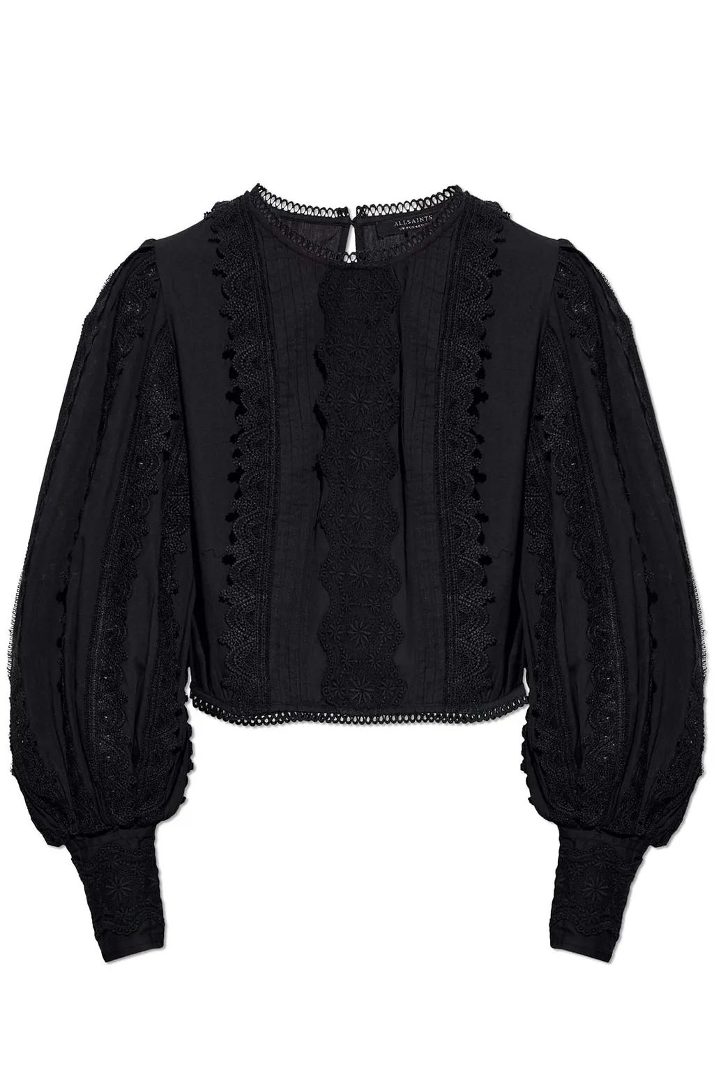 Allsaints Hart Lace Panel Top