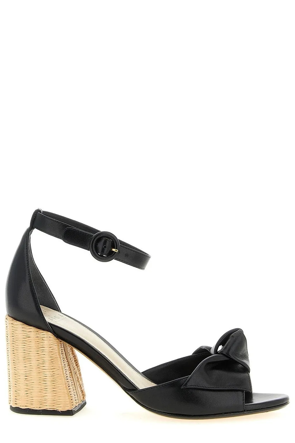 Alexandre Birman Maxi Clarita Raffia Heel Sandals