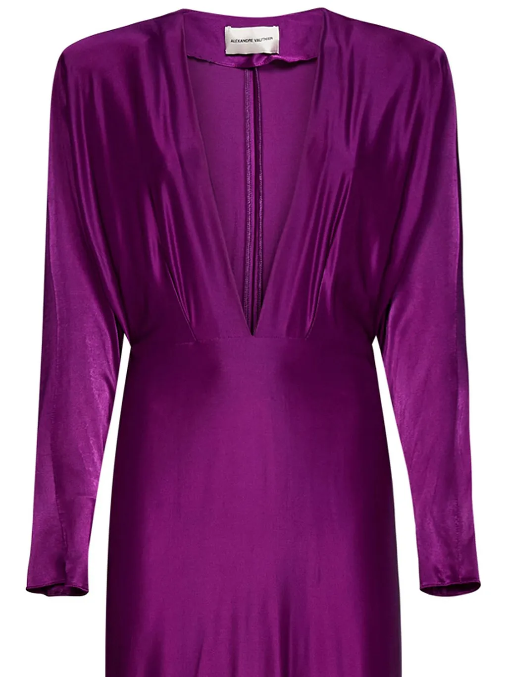 Alexandre Vauthier V-Neck Long Dress