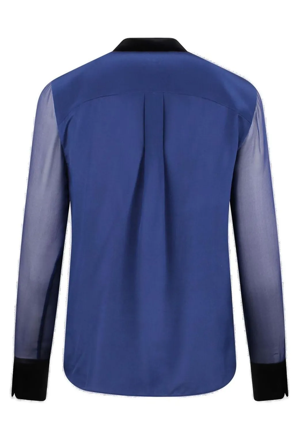 Alice + Olivia Brady Detachable Tie Blouse