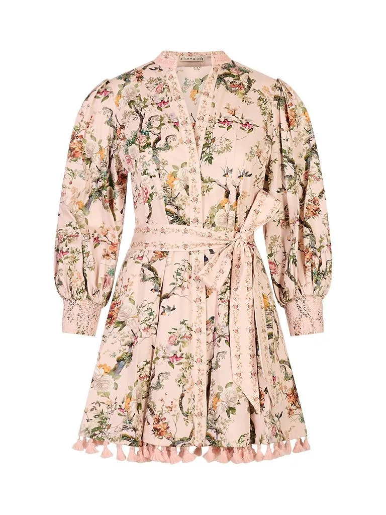 Alice + Olivia Lucy Mini Shirt Dress