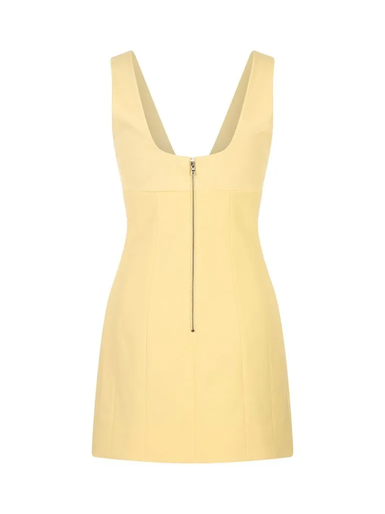 Alice + Olivia Mandy Zipped Mini Dress